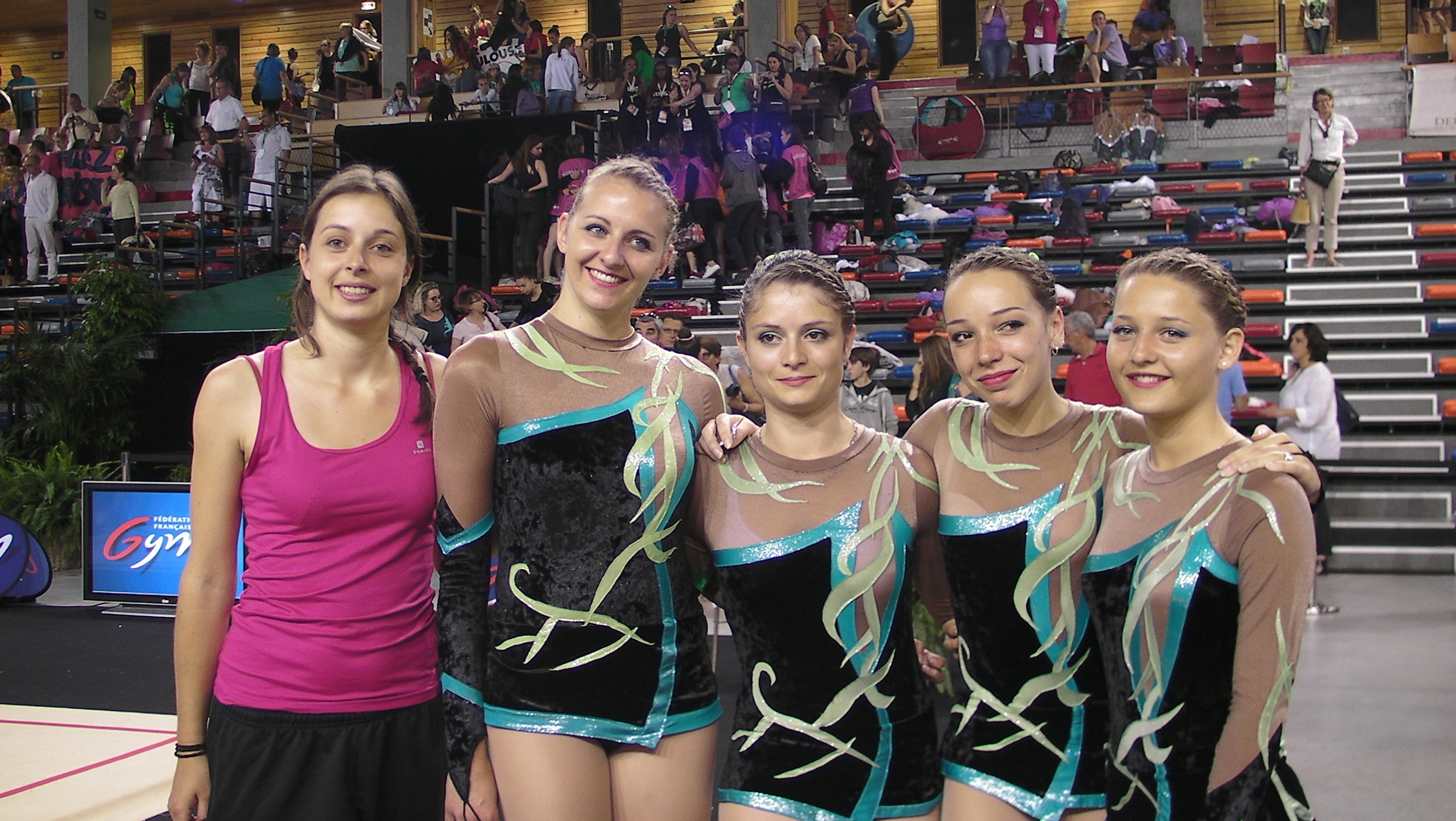 Gymnastique rythmique – 4ème place aux championnats de France pour les DC2 seniors