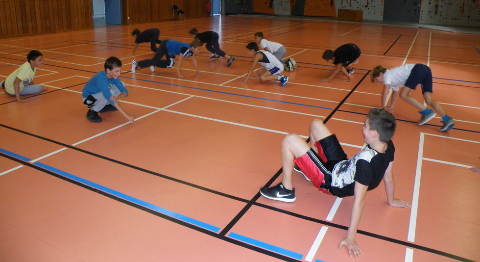 Activité parkour ; c’est parti !