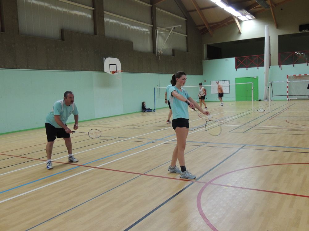 Tournoi double Badminton