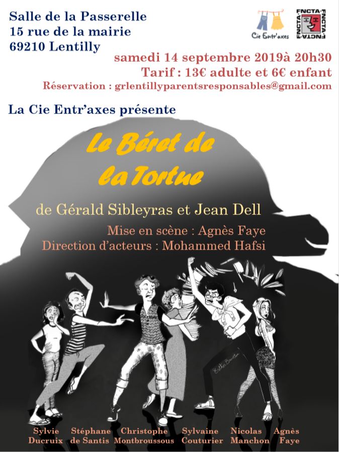 Théâtre : Le Béret de la Tortue – Cie Entr’axes